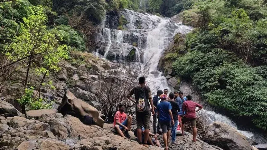Tambdi Surla Waterfall