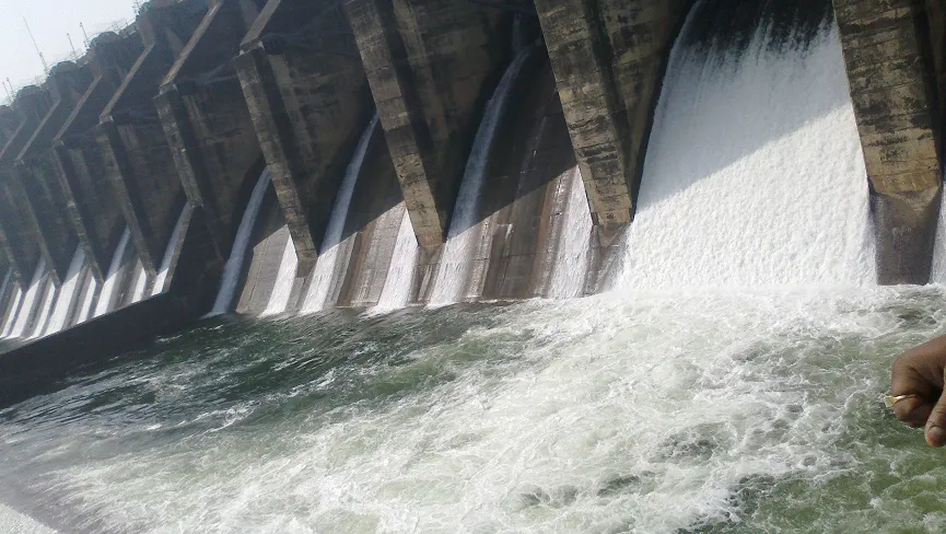 Panchet Dam Waterfall