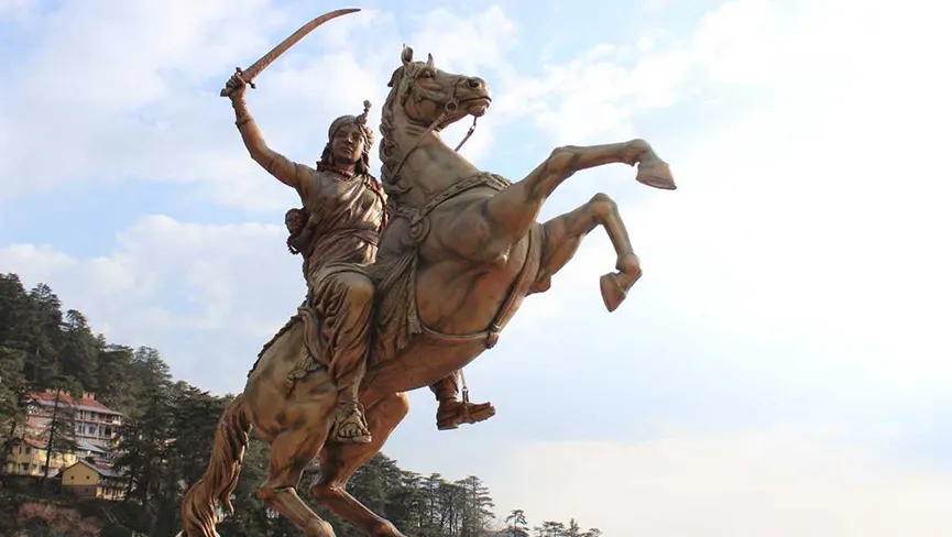 Saryu River along Paska