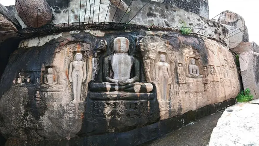 Jain Cave  Tirthankars Mahoba