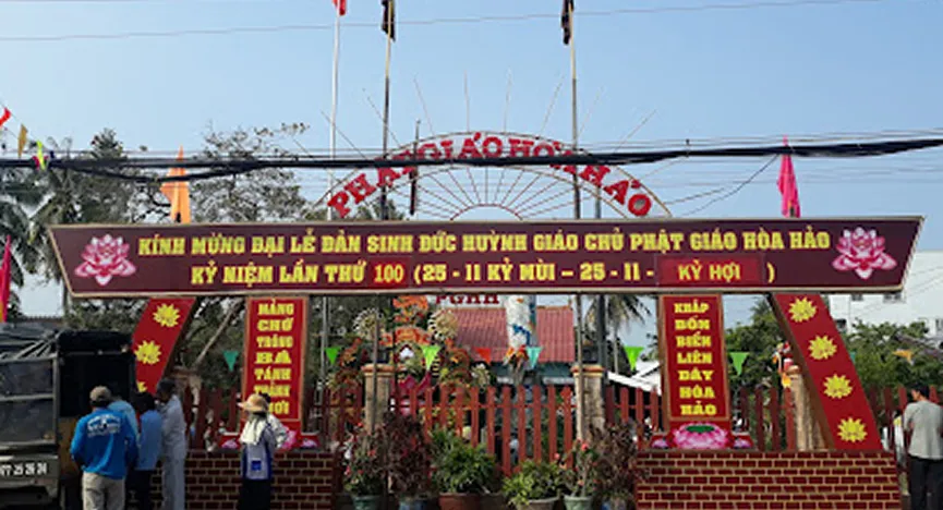 Venerable Huynh Giao Chu  Hoa Hao Buddhism Pagoda
